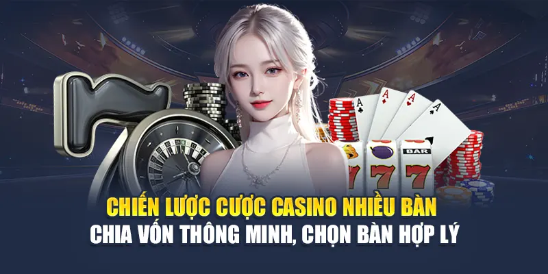 Cược Casino Nhiều Bàn Tại 78WIN Giúp Bạn Tối Ưu Lợi Nhuận 7 Chiến lược cược casino nhiều bàn – Chia vốn thông minh, chọn bàn hợp lý
